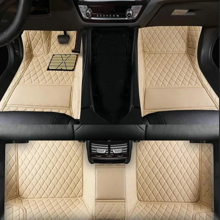 Floor mats in Beige