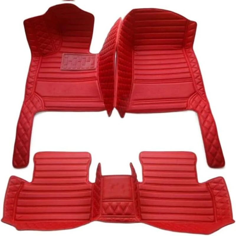 Floor mats in Red