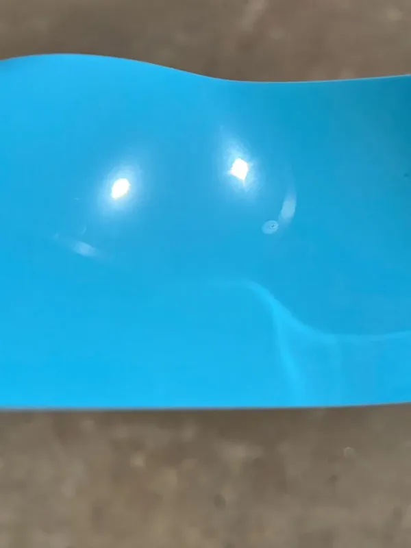Paradox Supreme Color PPF in Azure Blue — a length of the film