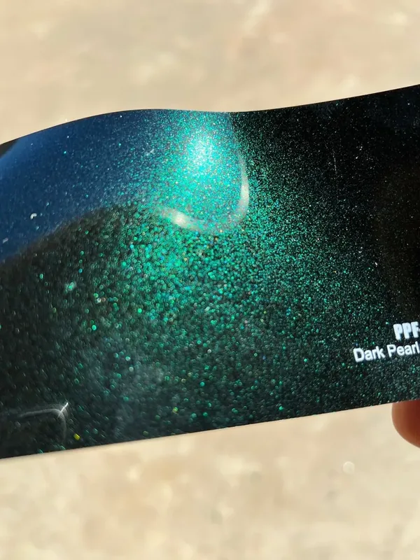 Paradox Supreme Color PPF in Dark Pearl Green — a length of the film
