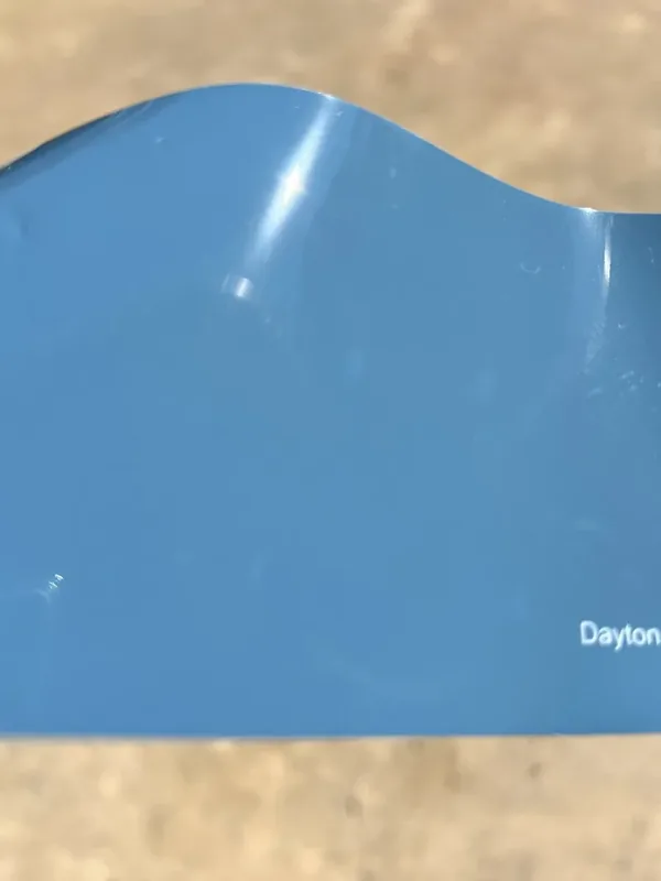 Paradox Supreme Color PPF in Daytona Blue — a length of the film