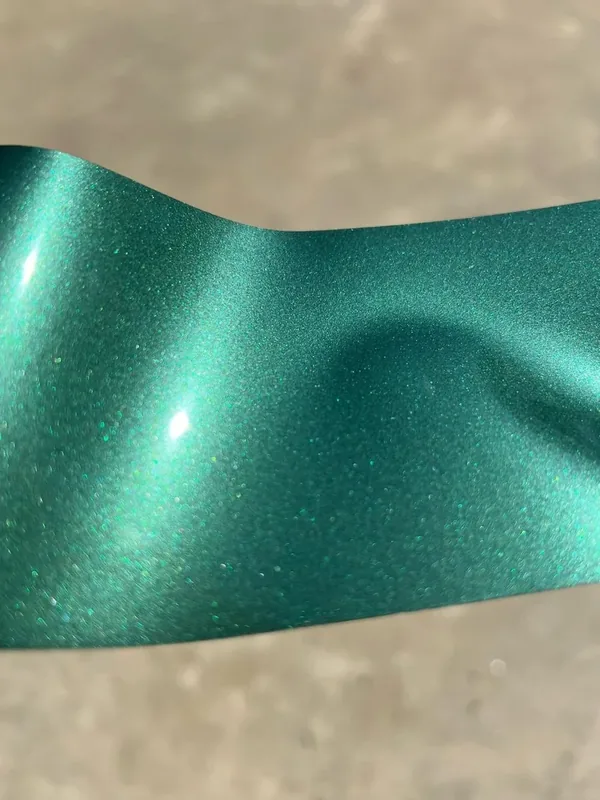 Paradox Supreme Color PPF in Deep Forest Green — a length of the film