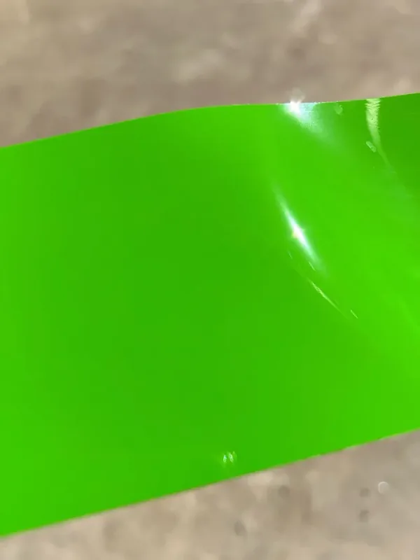 Paradox Supreme Color PPF in Grassy Meadow Green — a length of the film