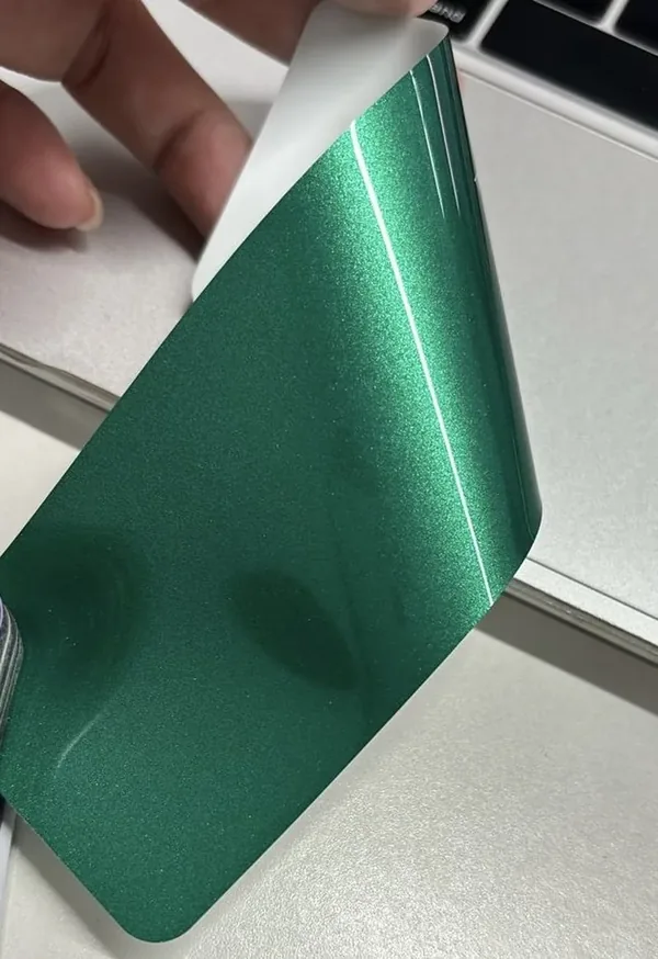 Paradox Supreme Color PPF in Isle of Man Green — a length of the film