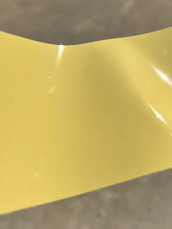 Paradox Supreme Color PPF in Khaki Cloud Yellow — a length of the film