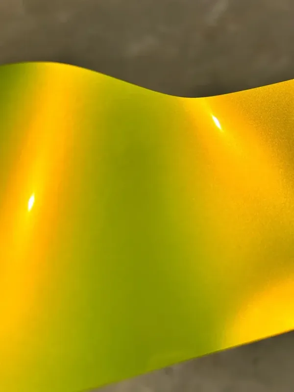 Paradox Supreme Color PPF in Liquid Metal Gold — a length of the film