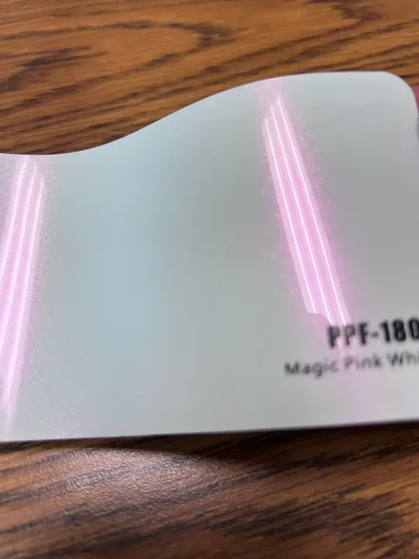 Paradox Supreme Color PPF in Magic Pink White — a length of the film