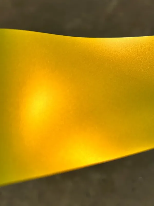 Paradox Supreme Color PPF in Matte Metal Gold — a length of the film