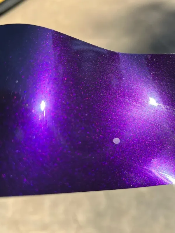 Paradox Supreme Color PPF in Midnight Pearl Purple — a length of the film