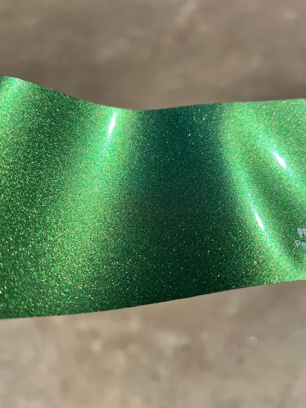 Paradox Supreme Color PPF in Pearl Forest Green — a length of the film