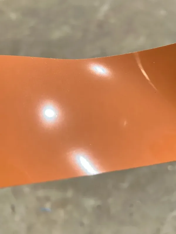 Paradox Supreme Color PPF in Quartz Brown Orange — a length of the film