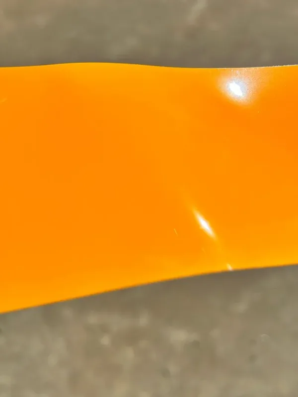 Paradox Supreme Color PPF in Sunflower Yellow — a length of the film