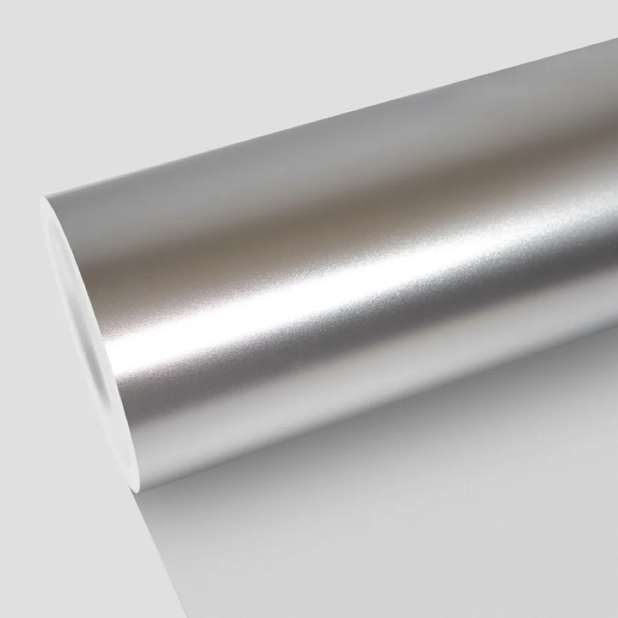 TeslaWrapper Space Film in Alexander Silver