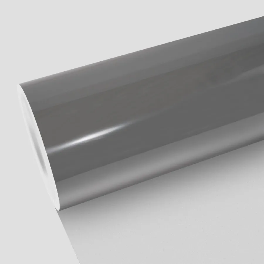 TeslaWrapper Space Film in Battleship Grey