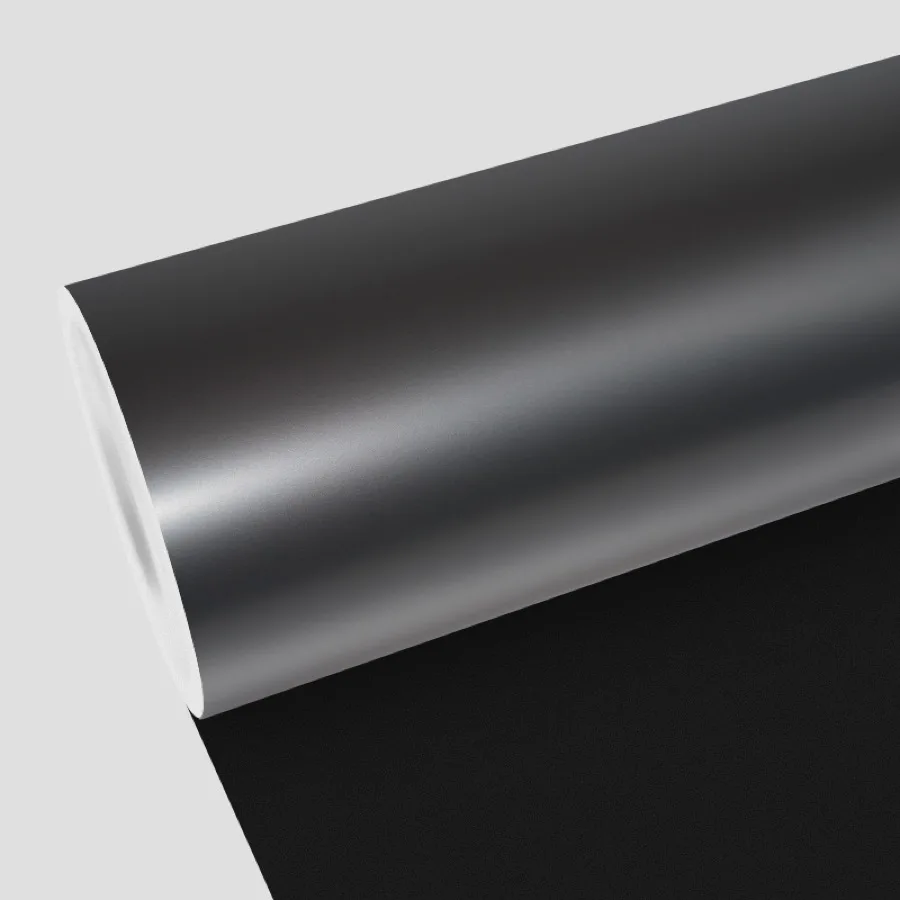 TeslaWrapper Space Film in Ceramic Black