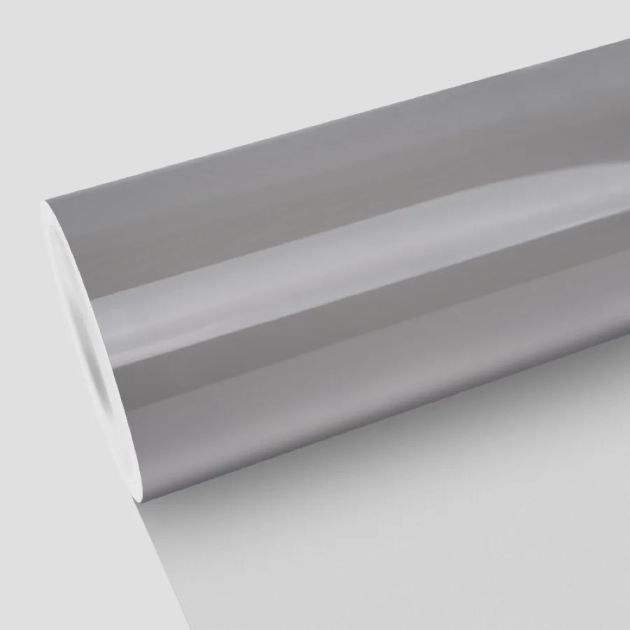 TeslaWrapper Space Film in Chalk Grey