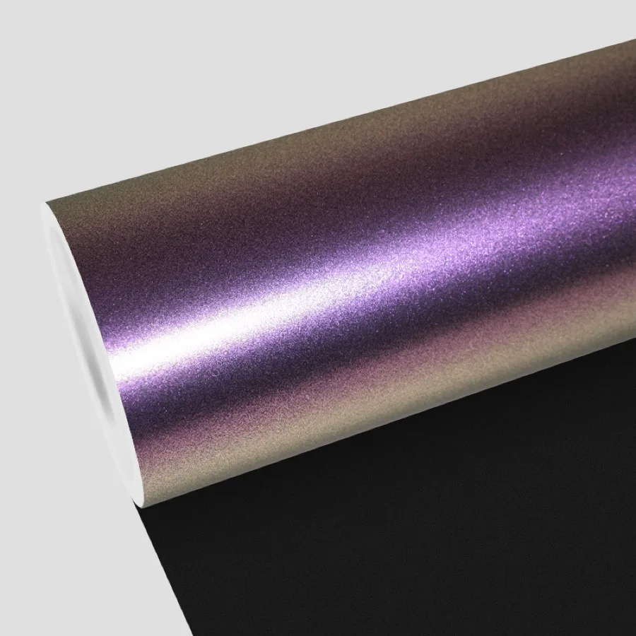 TeslaWrapper Space Film in Chameleon Sauce Purple