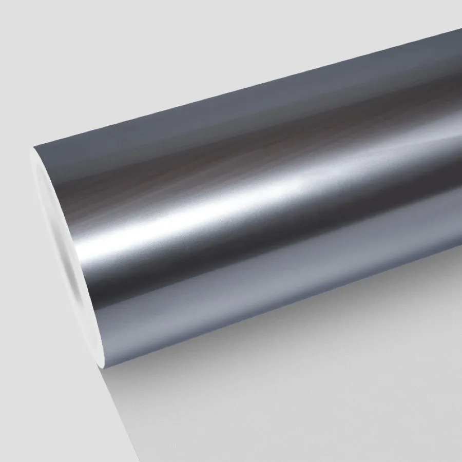TeslaWrapper Space Film in GT Silver