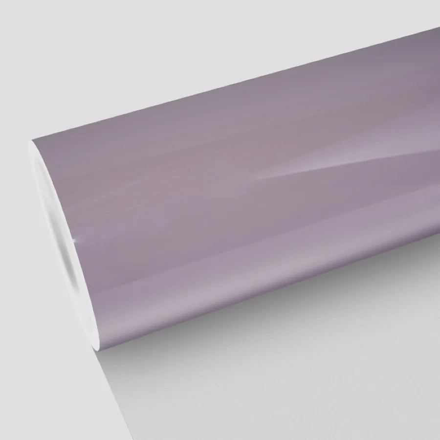 TeslaWrapper Space Film in Misty Grey purple