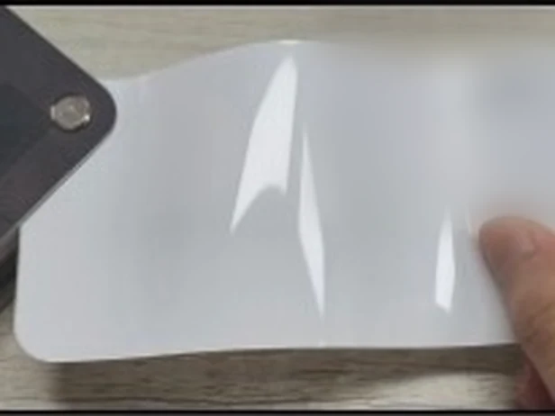 TeslaWrapper Space Film in Piano White