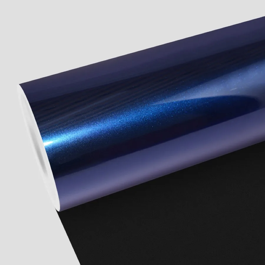 TeslaWrapper Space Film in Tanzanite Blue