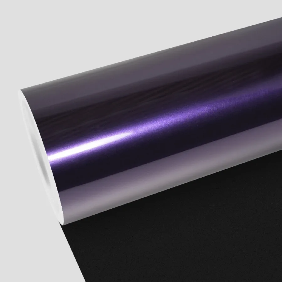 TeslaWrapper Space Film in Venetian Purple